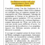 Média — Découvrir Weber